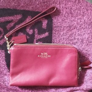 Coach wristlet